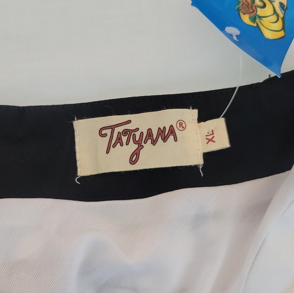 Tatyana Black And White Colorblock Retro Pencil Dress - Picture 8 of 13